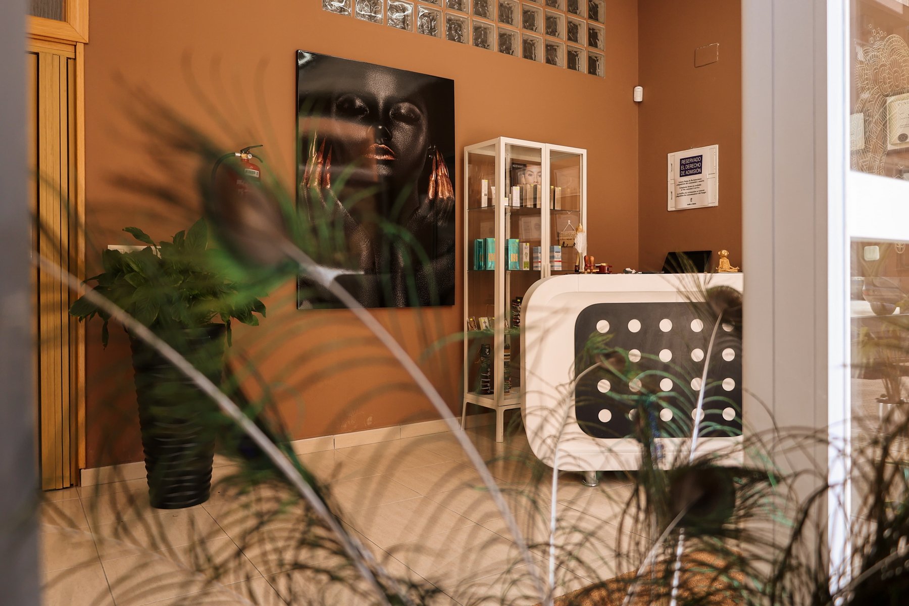 Sala de tratamientos de Kalon Estética
