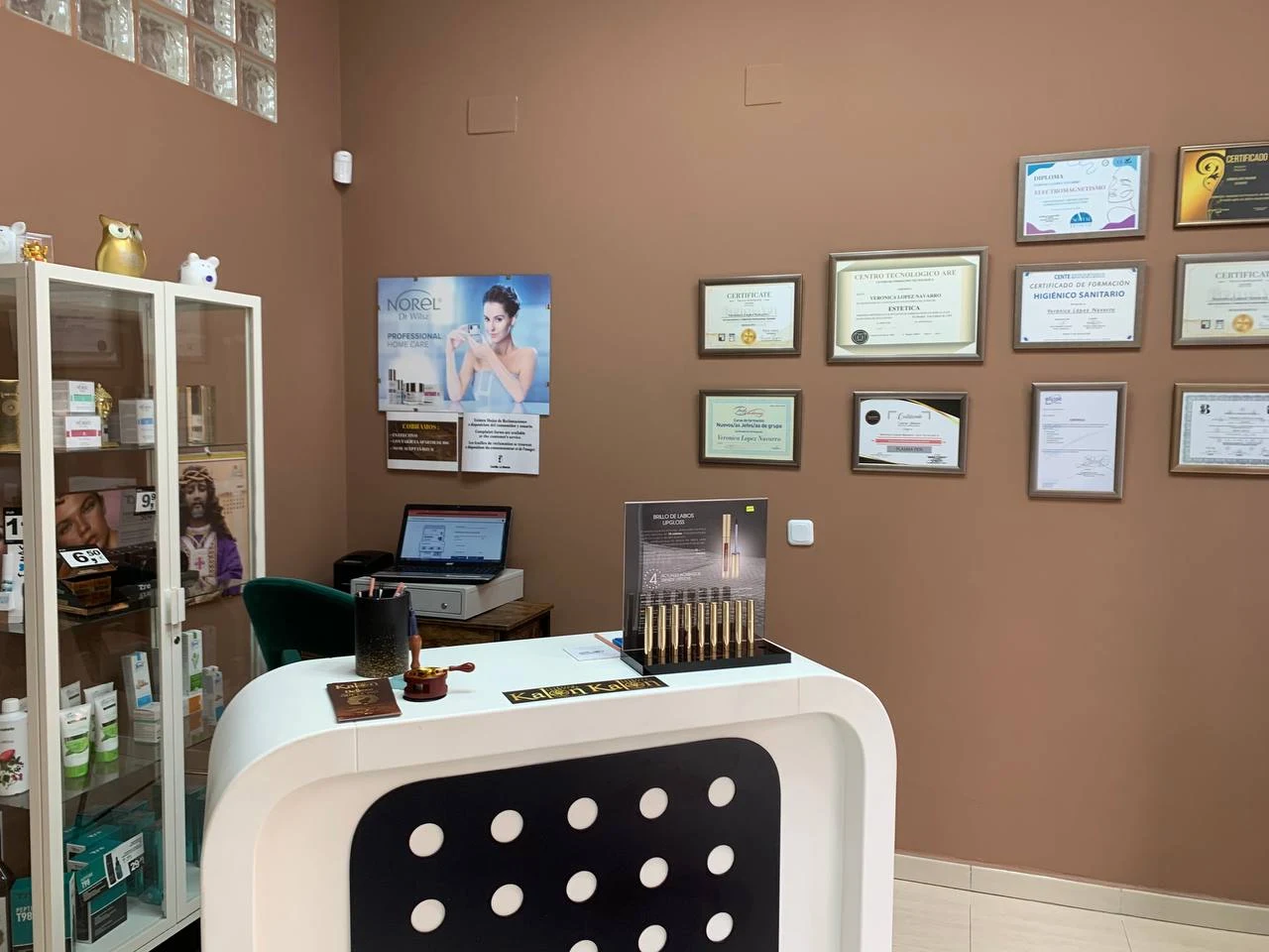 Sala de bienestar en Kalon Estética